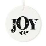 Joy Christmas Ornament - The Cotton and Canvas Co.