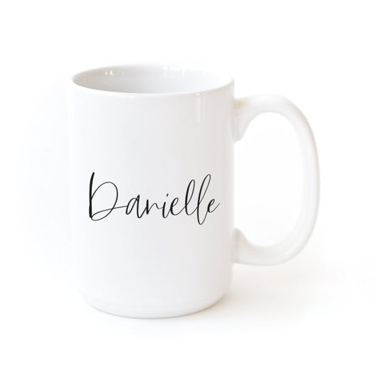 Sweet Script Personalized Name Coffee Mug - The Cotton and Canvas Co.