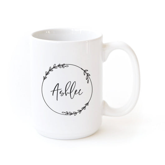 Secret Garden Personalized Name Coffee Mug - The Cotton and Canvas Co.