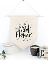Wild Flower Hanging Wall Banner - The Cotton and Canvas Co.