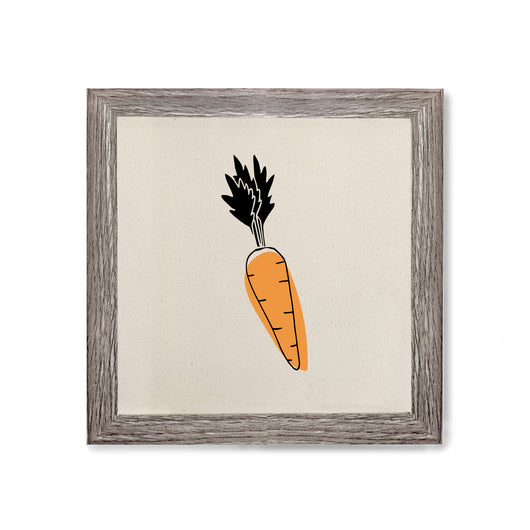 Carrot Canvas Kitchen Wall Art - The Cotton and Canvas Co.