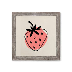 Strawberry Canvas Kitchen Wall Art - The Cotton and Canvas Co.