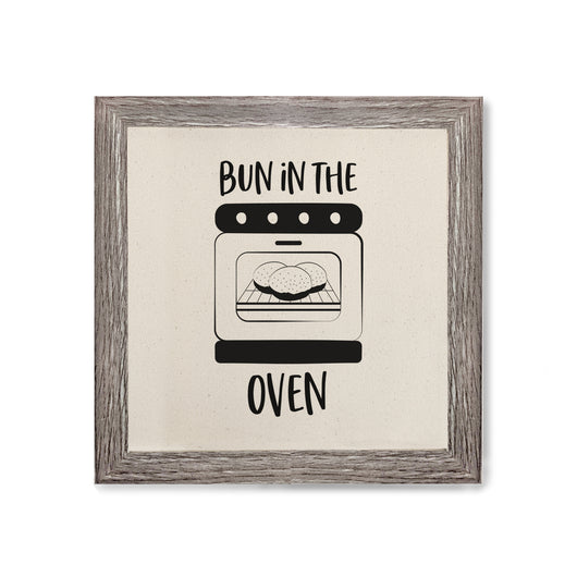 Bun in the Oven Canvas Kitchen Wall Art - The Cotton and Canvas Co.
