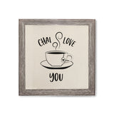 Chai Love You Canvas Kitchen Wall Art - The Cotton and Canvas Co.