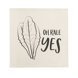 Oh Kale Yes Canvas Kitchen Wall Art - The Cotton and Canvas Co.