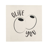 Olive You Canvas Kitchen Wall Art - The Cotton and Canvas Co.
