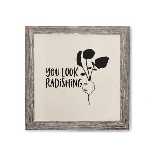 You Look Radishing Canvas Kitchen Wall Art - The Cotton and Canvas Co.