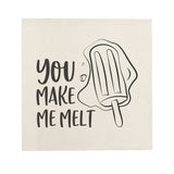 You Make Me Melt Canvas Kitchen Wall Art - The Cotton and Canvas Co.