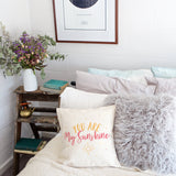 You Are My Sunshine Baby Cotton Canvas Pillow Cover - The Cotton and Canvas Co.