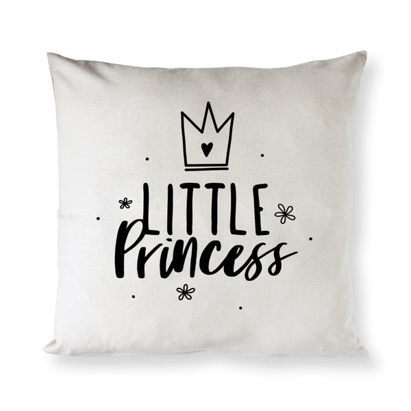 The Cotton and Canvas Co. Little Princess Baby Cotton Canvas Pillow Cover
