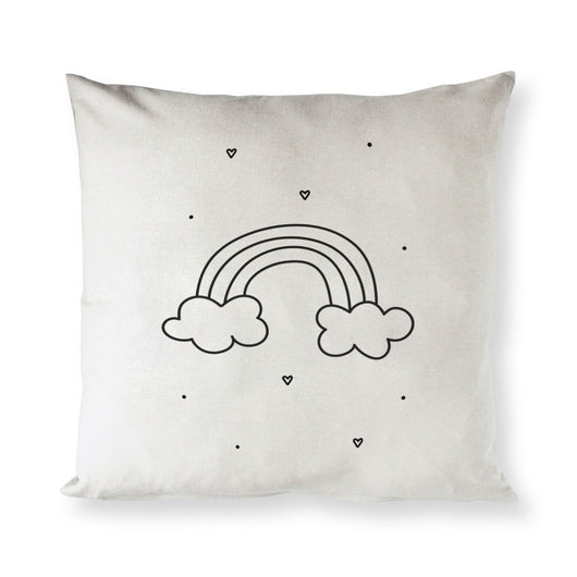 Rainbow Baby Cotton Canvas Pillow Cover - The Cotton and Canvas Co.