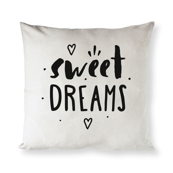 The Cotton and Canvas Co. Sweet Dreams Baby Cotton Canvas Pillow Cover