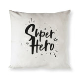 Super Hero Baby Cotton Canvas Pillow Cover - The Cotton and Canvas Co.