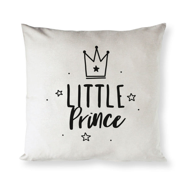 The Cotton and Canvas Co. Little Prince Baby Cotton Canvas Pillow Cover