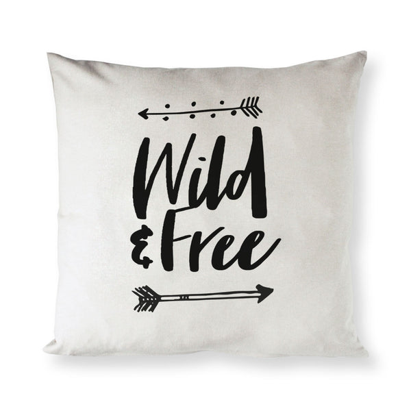 The Cotton and Canvas Co. Wild & Free Baby Cotton Canvas Pillow Cover