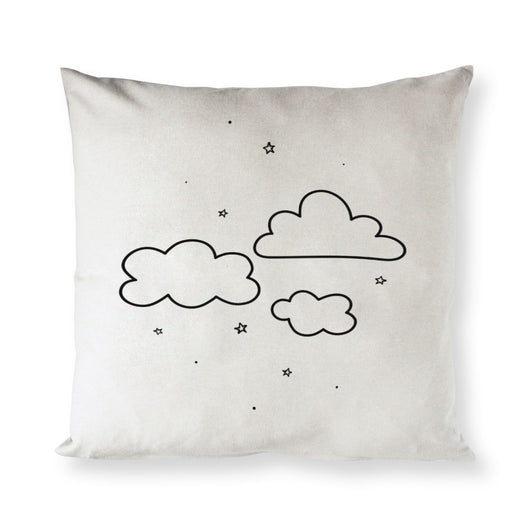 Clouds Baby Cotton Canvas Pillow Cover - The Cotton and Canvas Co.
