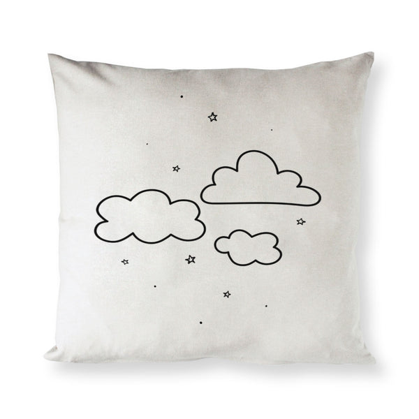The Cotton and Canvas Co. Clouds Cotton Canvas Pillow Cover