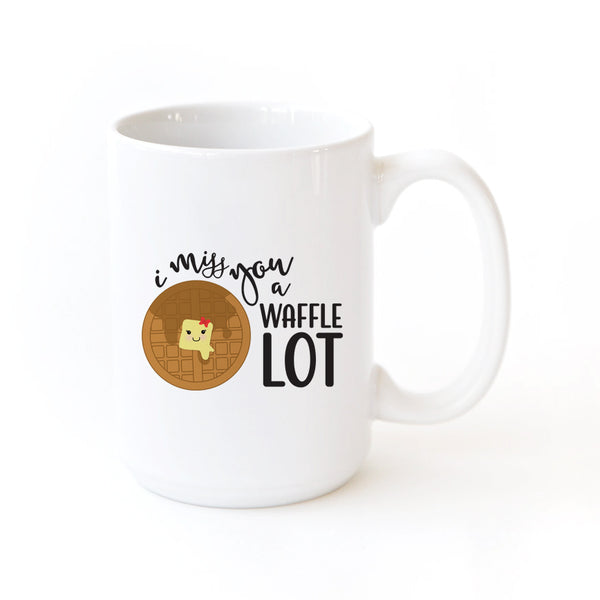 The Cotton and Canvas Co. I Miss You a Waffle Lot Mug