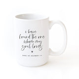 I Have Found The One Whom My Soul Loves Bible Verse Mug