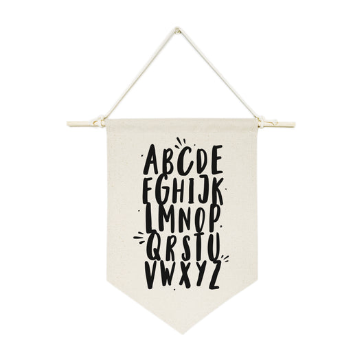 Alphabet Hanging Wall Banner - The Cotton and Canvas Co.