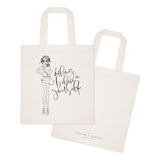 Darling, Believe in Yourself Cotton Canvas Tote Bag - The Cotton and Canvas Co.