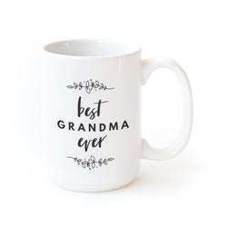 Best Grandma Ever Coffee Mug - The Cotton and Canvas Co.