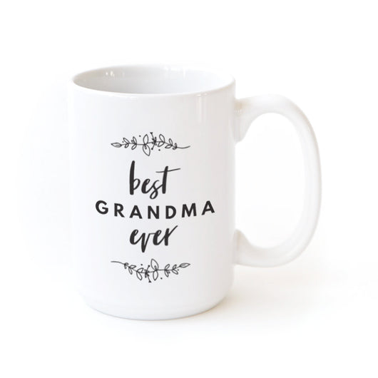 Best Grandma Ever Coffee Mug - The Cotton and Canvas Co.
