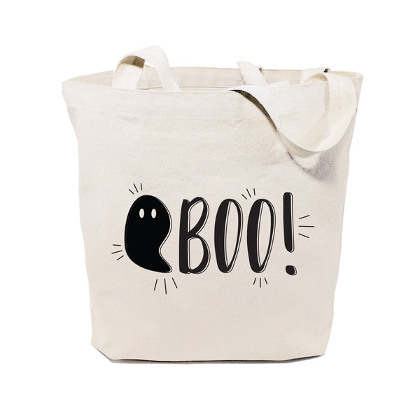 The Cotton and Canvas Co. Boo! Halloween Cotton Canvas Tote Bag