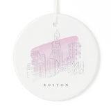 Boston Christmas Ornament - The Cotton and Canvas Co.