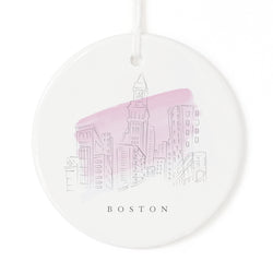 Boston Christmas Ornament - The Cotton and Canvas Co.