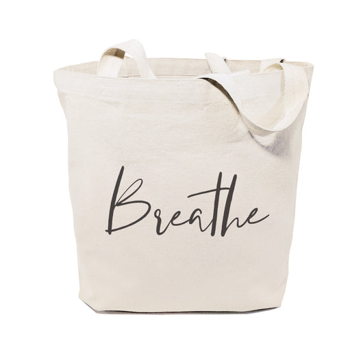 Breathe Gym Cotton Canvas Tote Bag - The Cotton and Canvas Co.
