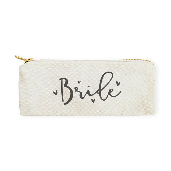 The Cotton and Canvas Co. Bride Cotton Canvas Pencil Case and Travel Pouch