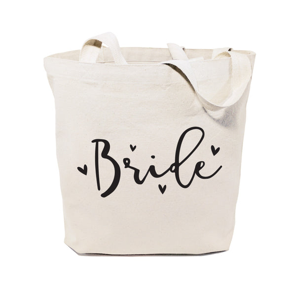 The Cotton and Canvas Co. Bride Wedding Cotton Canvas Tote Bag