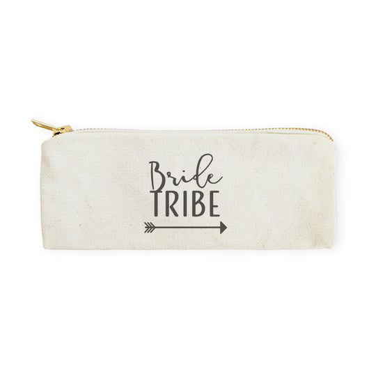 Bride Tribe Cotton Canvas Pencil Case and Travel Pouch - The Cotton and Canvas Co.