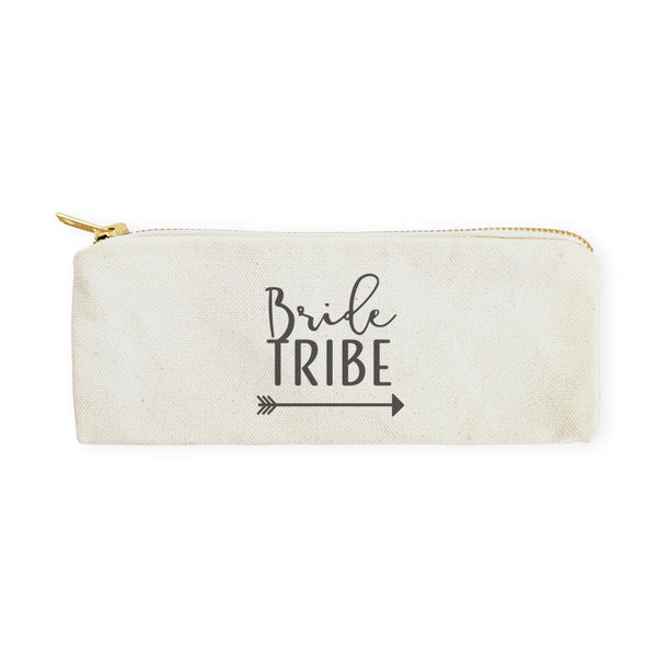 The Cotton and Canvas Co. Bride Tribe Cotton Canvas Pencil Case and Travel Pouch