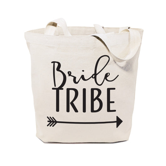 Bride Tribe Wedding Cotton Canvas Tote Bag - The Cotton and Canvas Co.