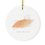 Brooklyn Christmas Ornament - The Cotton and Canvas Co.