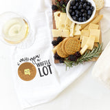 I Miss You A Waffle Lot Kitchen Tea Towel - The Cotton and Canvas Co.