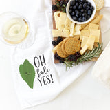 Oh Kale Yes! Kitchen Tea Towel - The Cotton and Canvas Co.