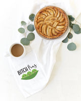 Bitch Peas Cotton Canvas Kitchen Tea Towel - The Cotton and Canvas Co.