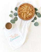 Hello Sunshine Kitchen Tea Towel - The Cotton and Canvas Co.