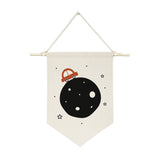 Cars in Space Hanging Wall Banner