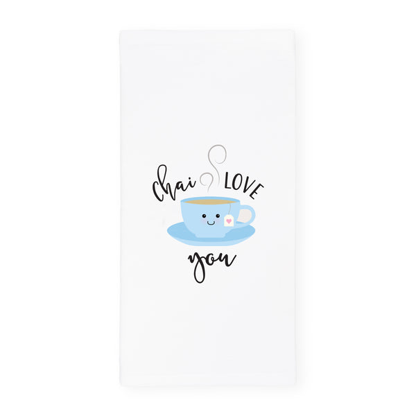 The Cotton and Canvas Co. Chai Love You Kitchen Tea Towel