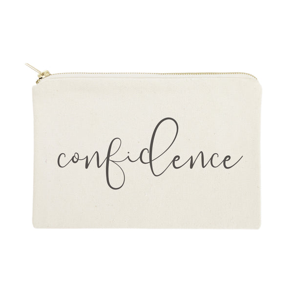 The Cotton and Canvas Co. Confidence Cotton Canvas Cosmetic Bag