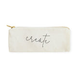 Create Cotton Canvas Pencil Case and Travel Pouch - The Cotton and Canvas Co.