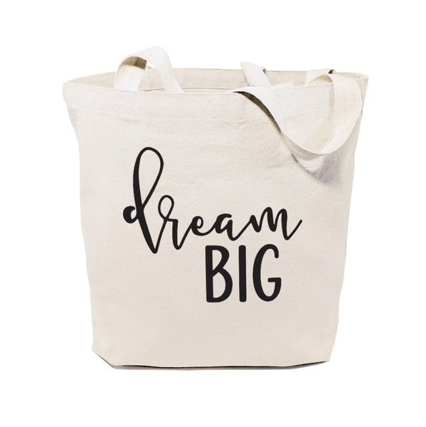 The Cotton and Canvas Co. Dream Big Cotton Canvas Tote Bag