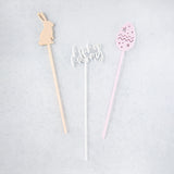 Easter Party Drink Stirrers, Pack of 12