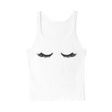 Closed Eyelashes Tank - The Cotton and Canvas Co.