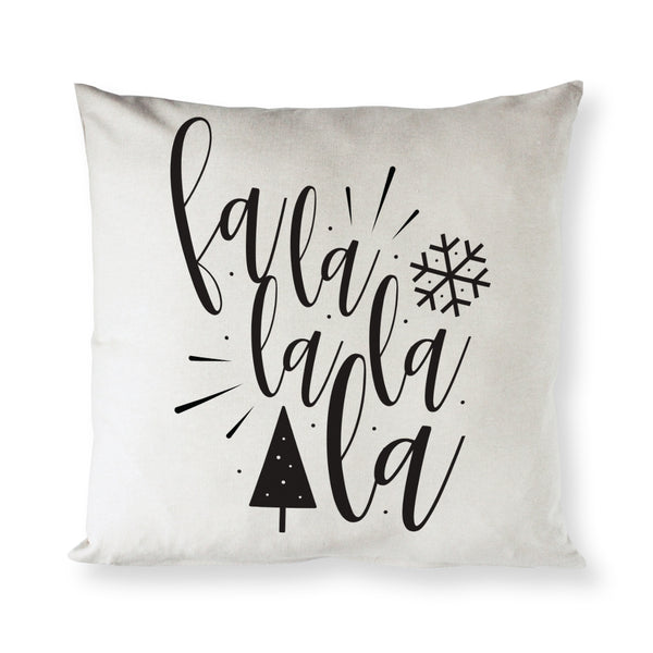 The Cotton and Canvas Co. Falalalala Christmas Holiday Pillow Cover