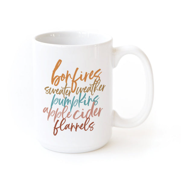 The Cotton and Canvas Co. Fall Favorites Coffee Mug